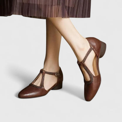 Delphine | Sandálias rasteiras elegantes