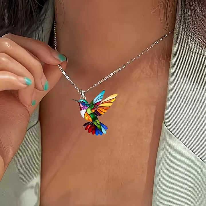 ROLA | HERMOSO COLLAR DE COLIBRÍ
