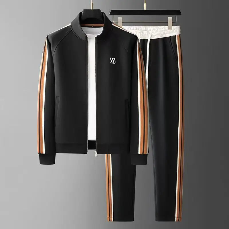 Milano | Chándal a rayas – Conjunto de jogger de 2 piezas para hombre