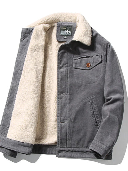 Chaqueta forrada de borreguito – Abrigo de hombre | Camden