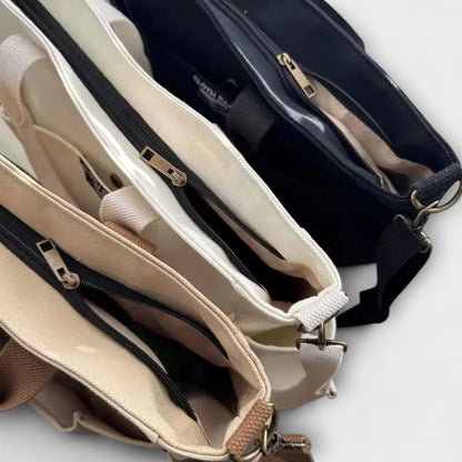 Olivia - Bolsa tote de lona minimalista