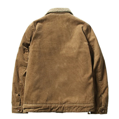 Chaqueta forrada de borreguito – Abrigo de hombre | Camden