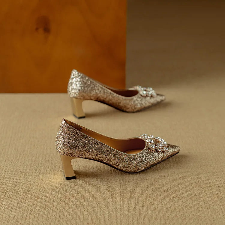 Gloria-Glitzerpumps