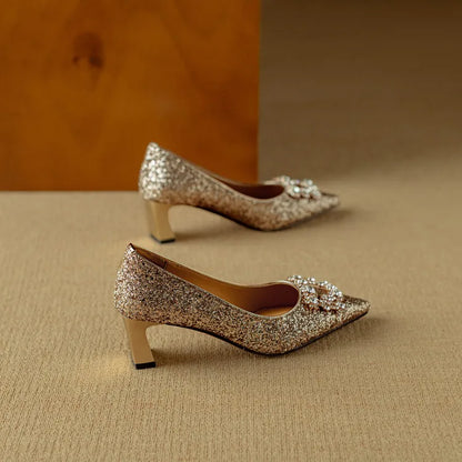 Gloria-Glitzerpumps
