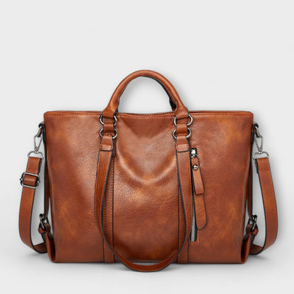 Olivia - Bolsa grande de couro