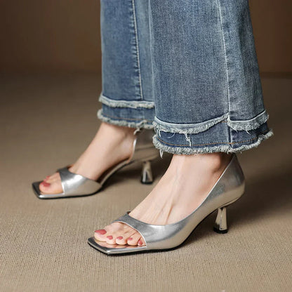 Valenti Leather Heels
