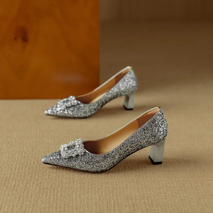Gloria-Glitzerpumps