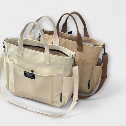 Olivia - Bolsa tote de lona minimalista