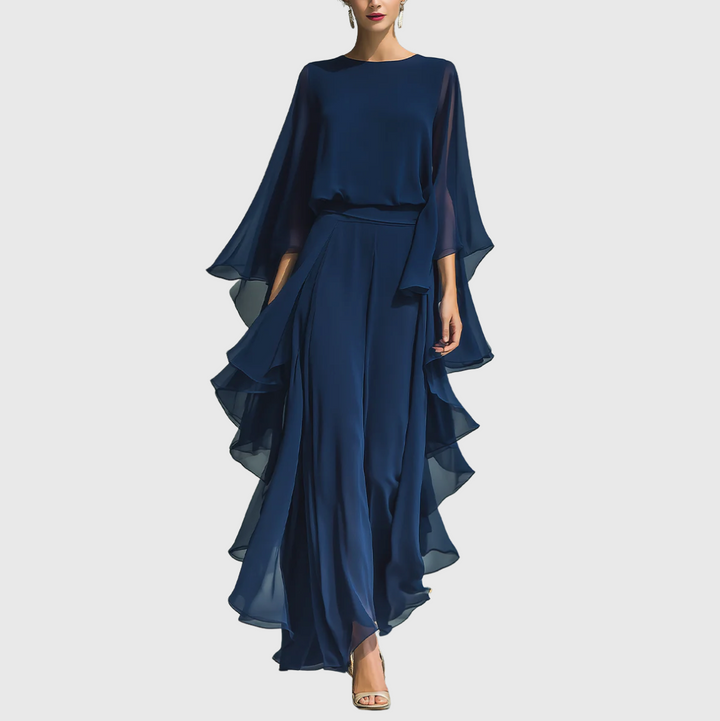 Aurelia | Flydende Aften Jumpsuit