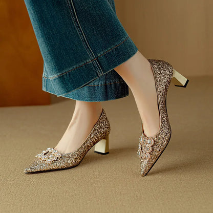 Gloria-Glitzerpumps
