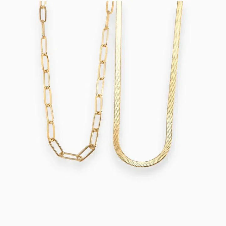 Sérenthia | Vintage-Style Snake Necklace