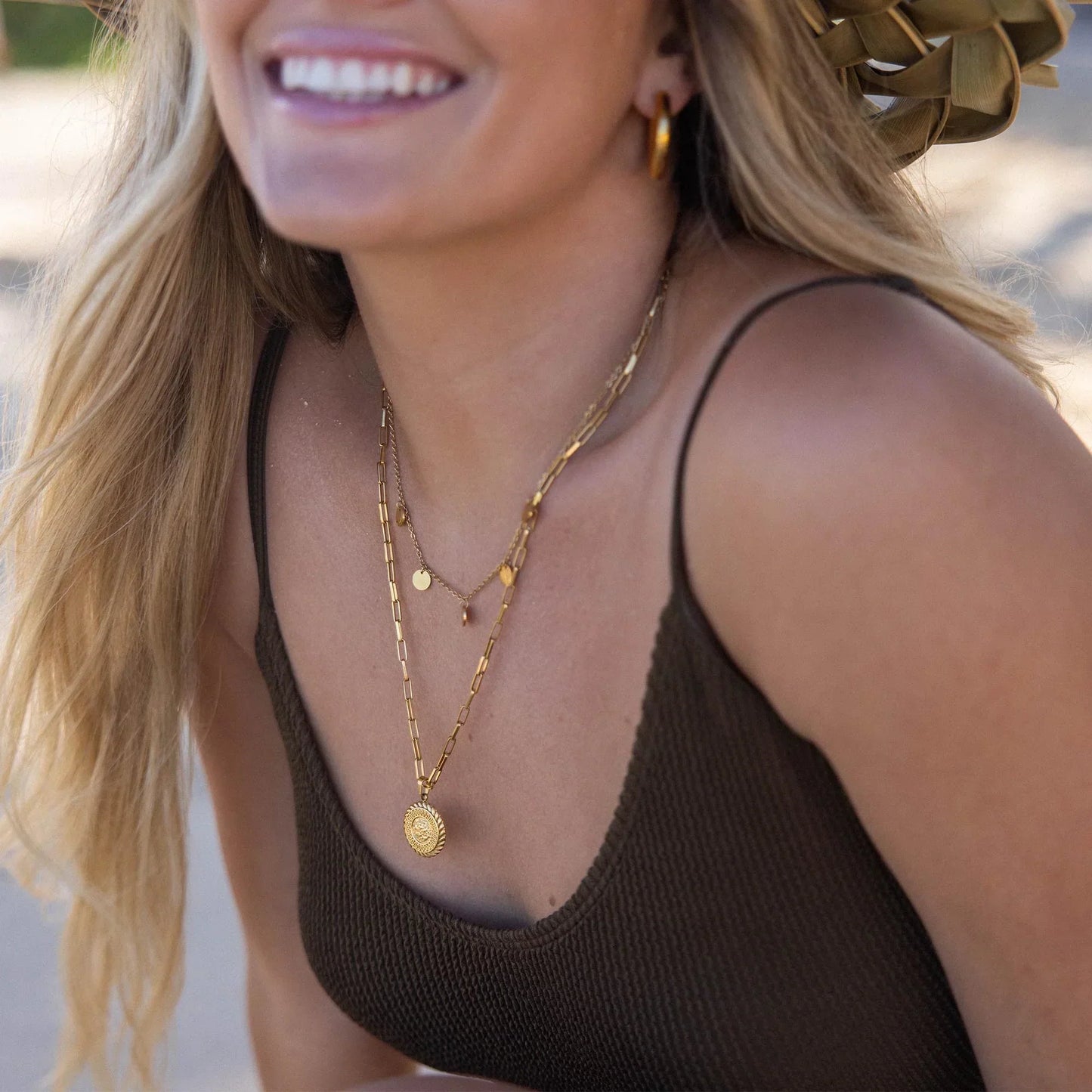 Colar Funky Buddha | Dourado