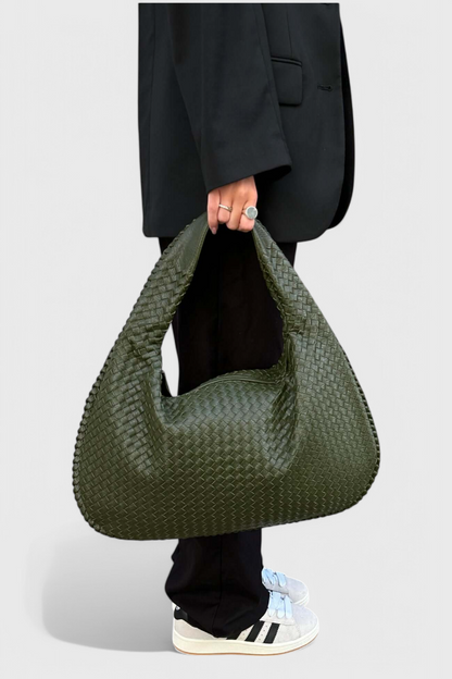 Tilly strikket skuldertaske