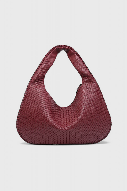 Tilly strikket skuldertaske
