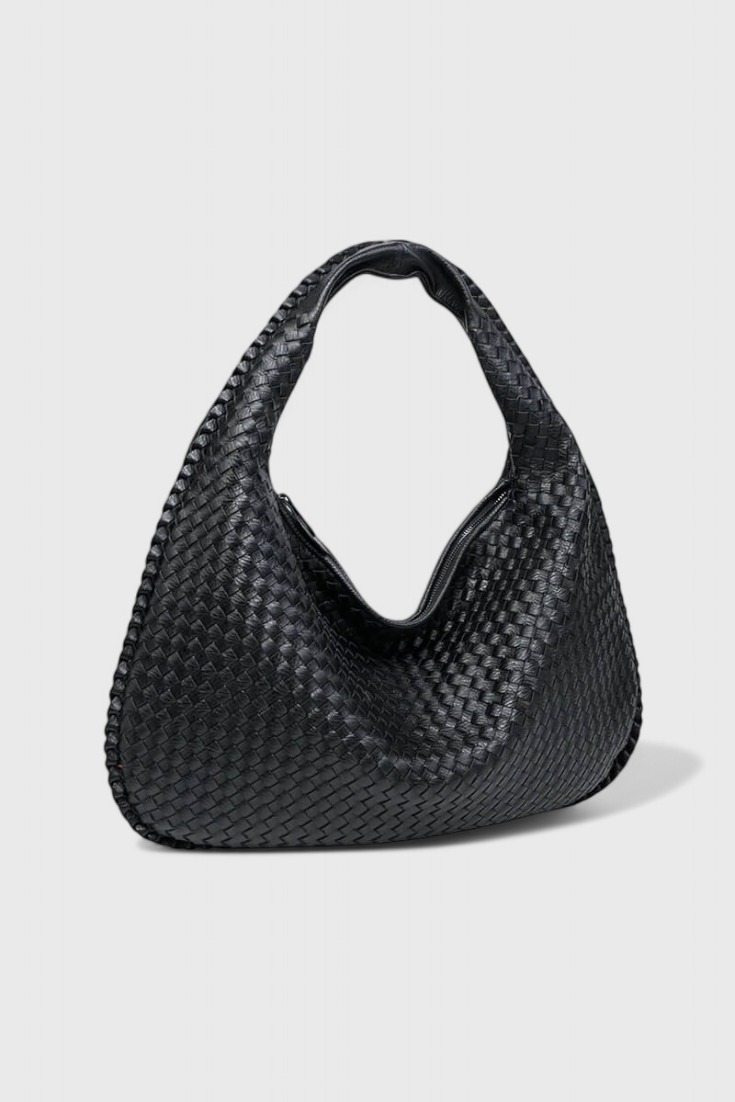 Tilly strikket skuldertaske