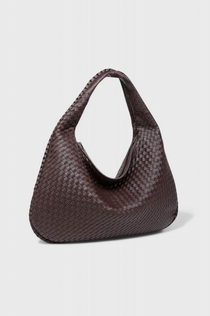 Tilly strikket skuldertaske