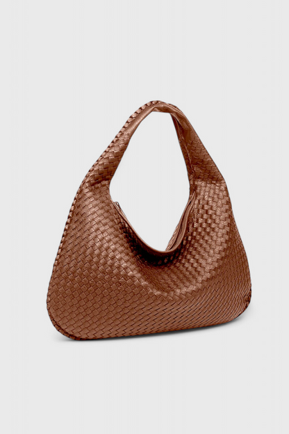 Tilly strikket skuldertaske