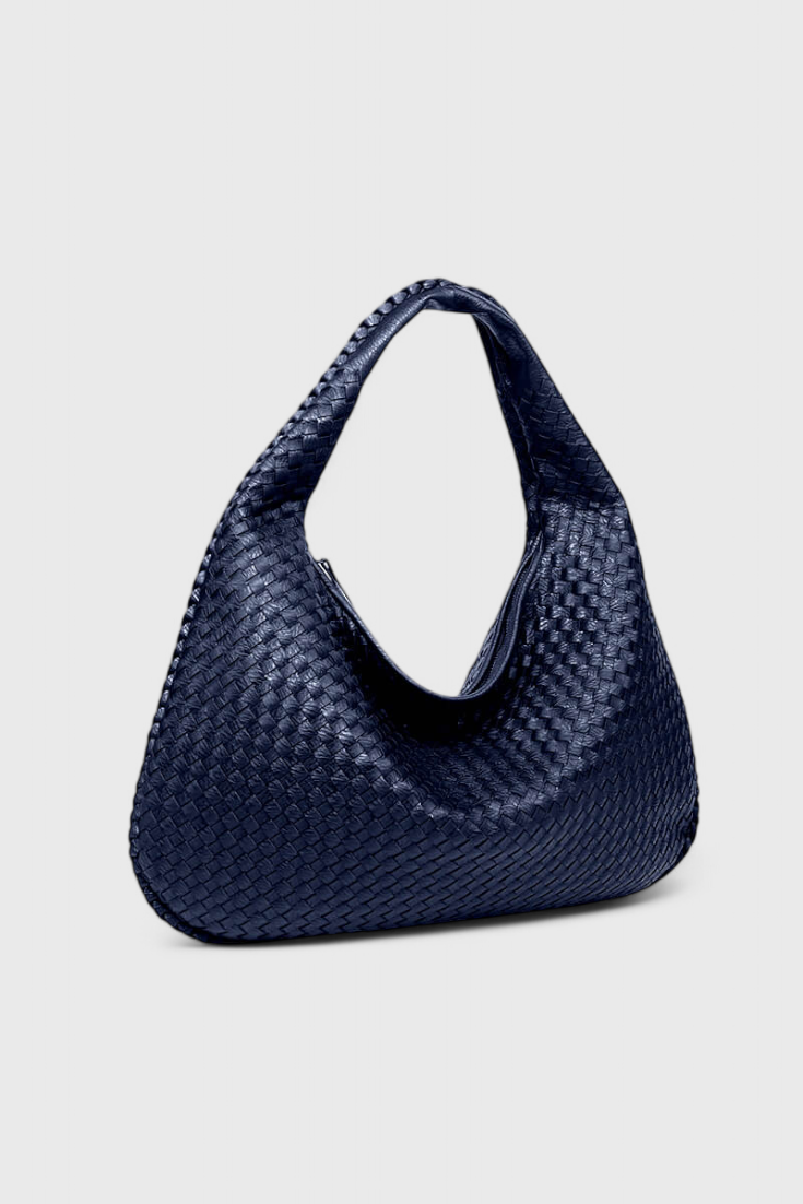 Tilly strikket skuldertaske