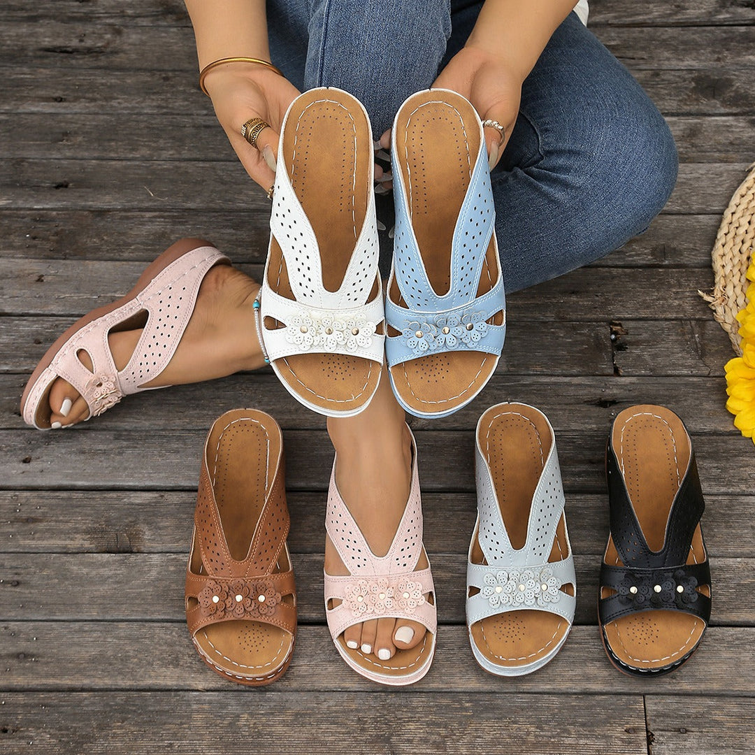 Soleil | Comfortable Wedge Sandals for Women