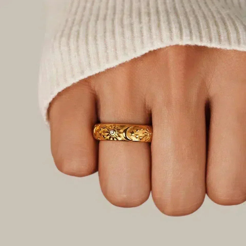 Stelléa | Diseño Dorado Celestial