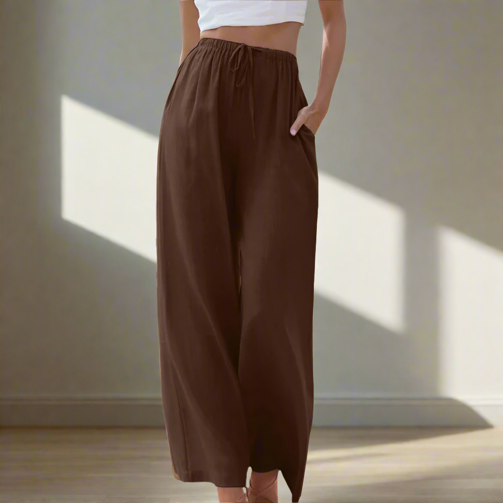 Zoe | Elegante bomuldsbukser til kvinder