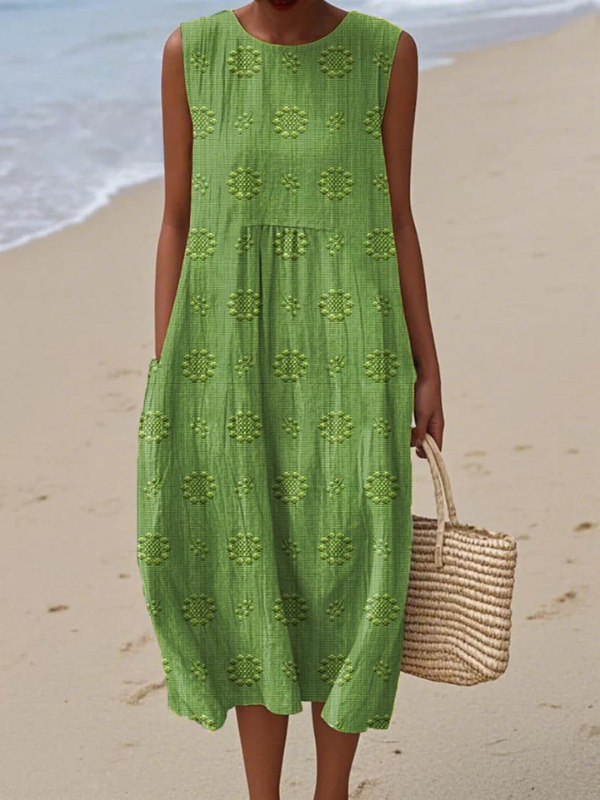 Daisy | Vestido midi estampado