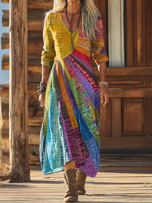 Bohemian Sun | Vestido de Diseño Único