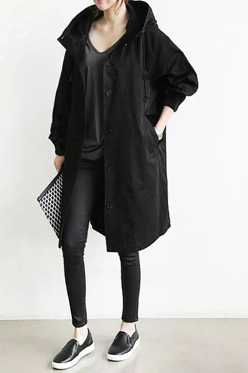 Dottie – Oversized Waterproof Trench Coat