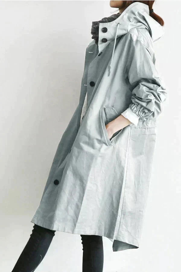 Dottie – Oversized Waterproof Trench Coat