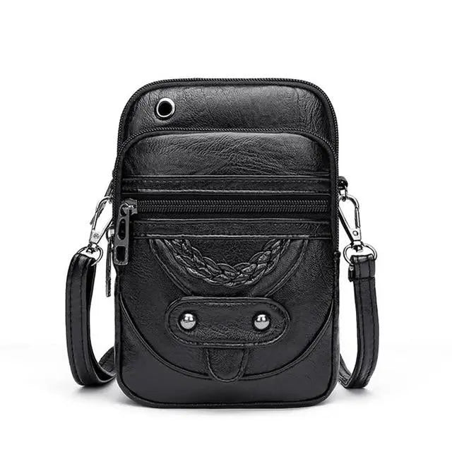 Alva | Bolsa Transversal de Couro