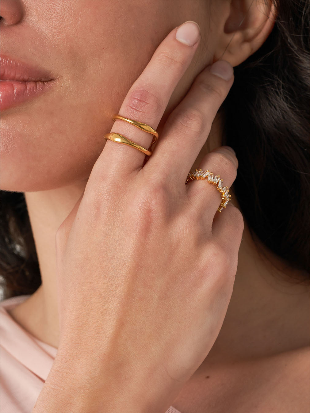 Tazalyette | Anillo de diamantes 18k