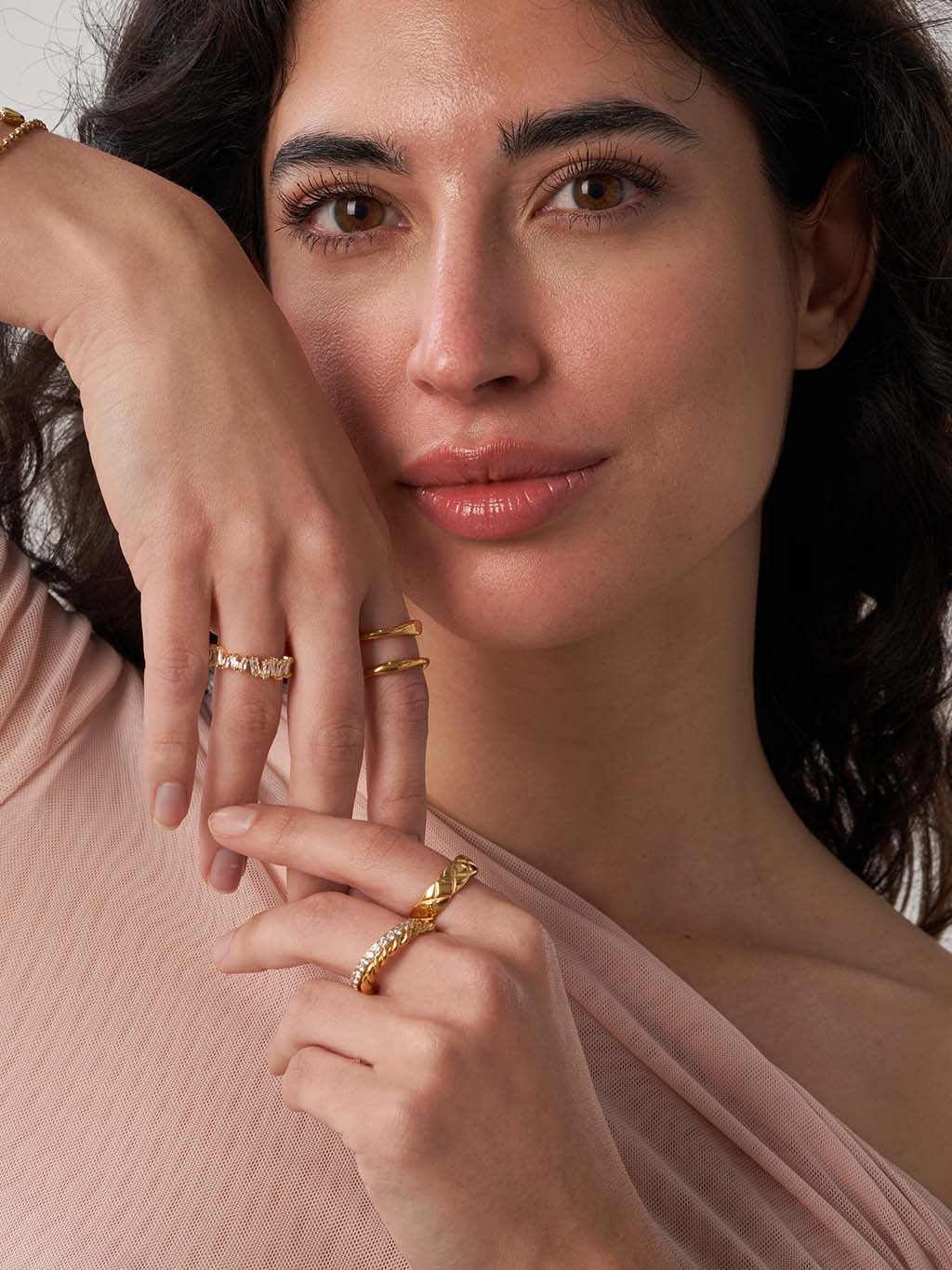 Tazalyette | Anillo de diamantes 18k