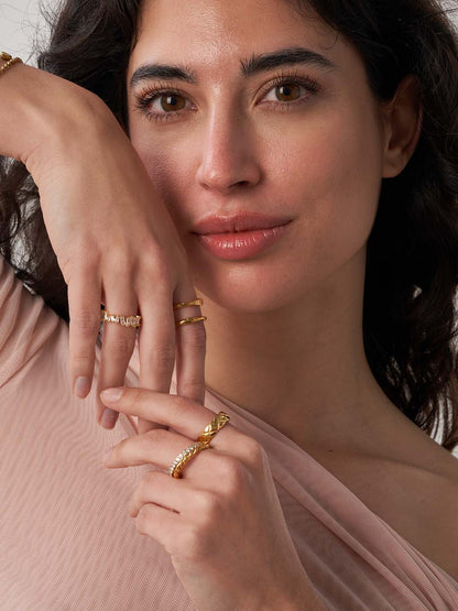 Tazalyette | Diamantring 18k