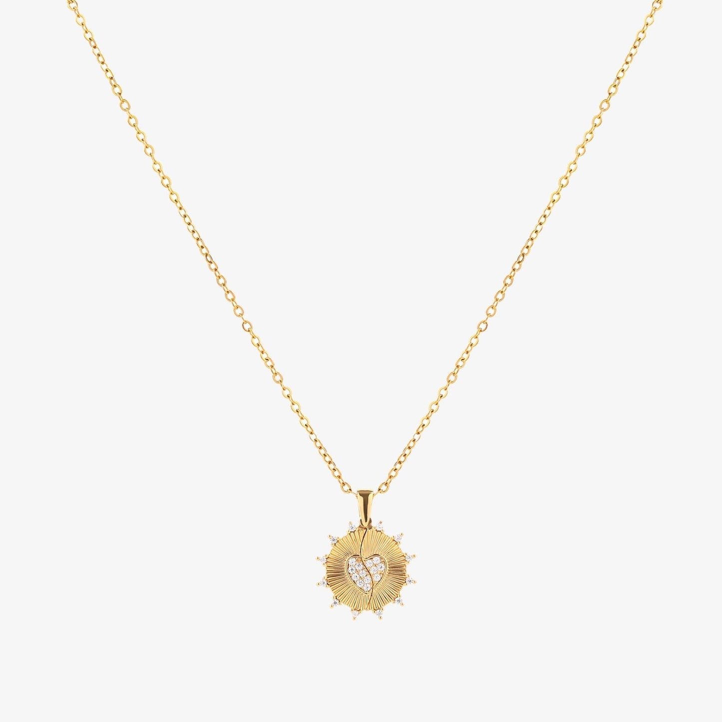 Sunray-Liebeskette | Gold