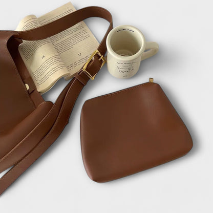Sami: elegante bolso de hombro de cuero