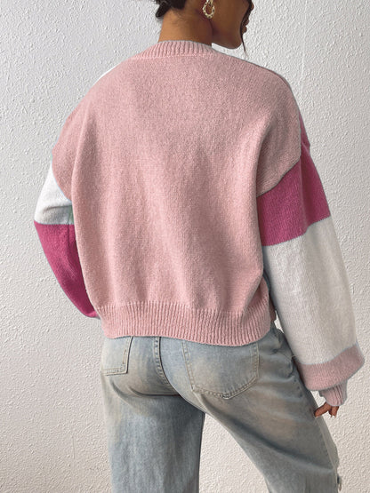 Kort cardigan til kvinder – afslappet strikket cardigan