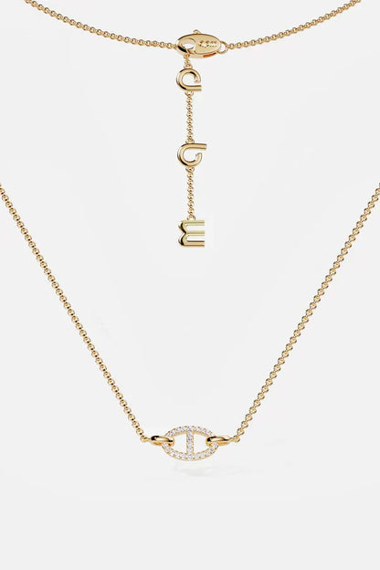 Isla Marina Necklace | White Gold