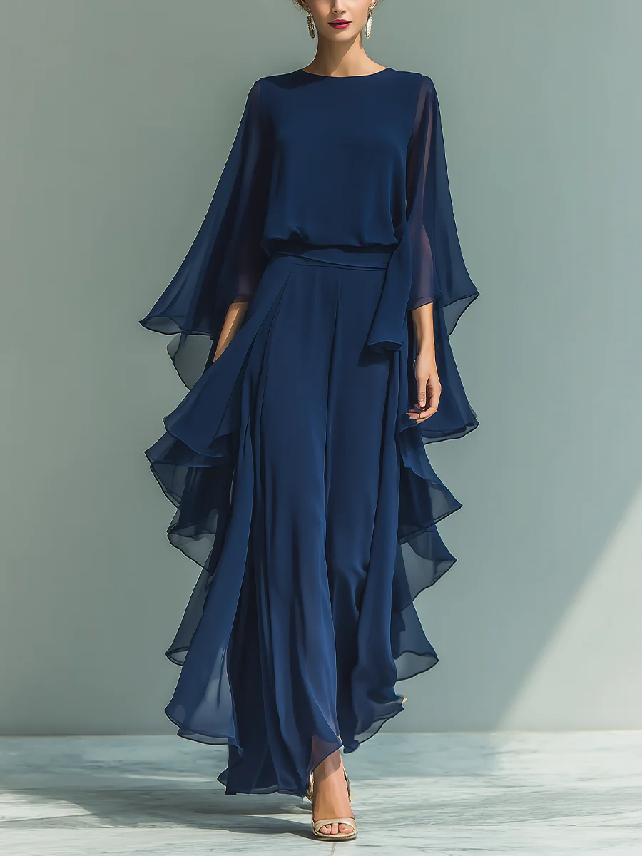 Aurelia | Flydende Aften Jumpsuit