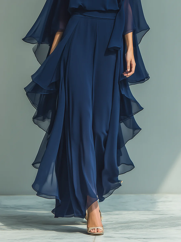 Aurelia | Flydende Aften Jumpsuit