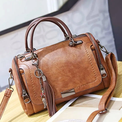 Irmela | Bolso de cuero elegante para hombro