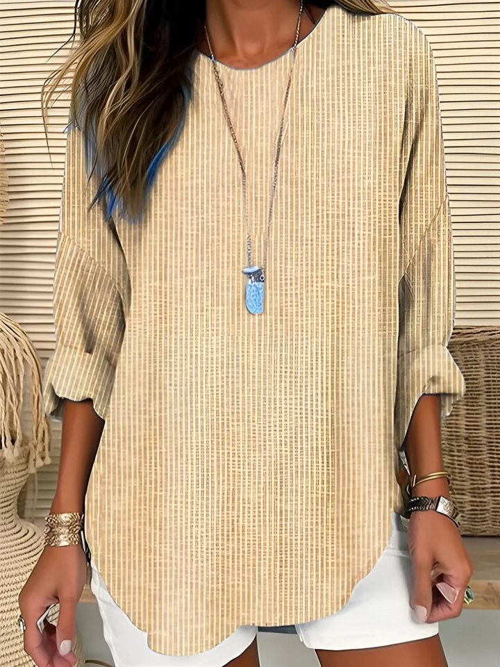 Rhea | Blusa Clásica a Rayas