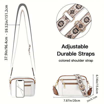 Elain - bolso bandolera de cuero vegano