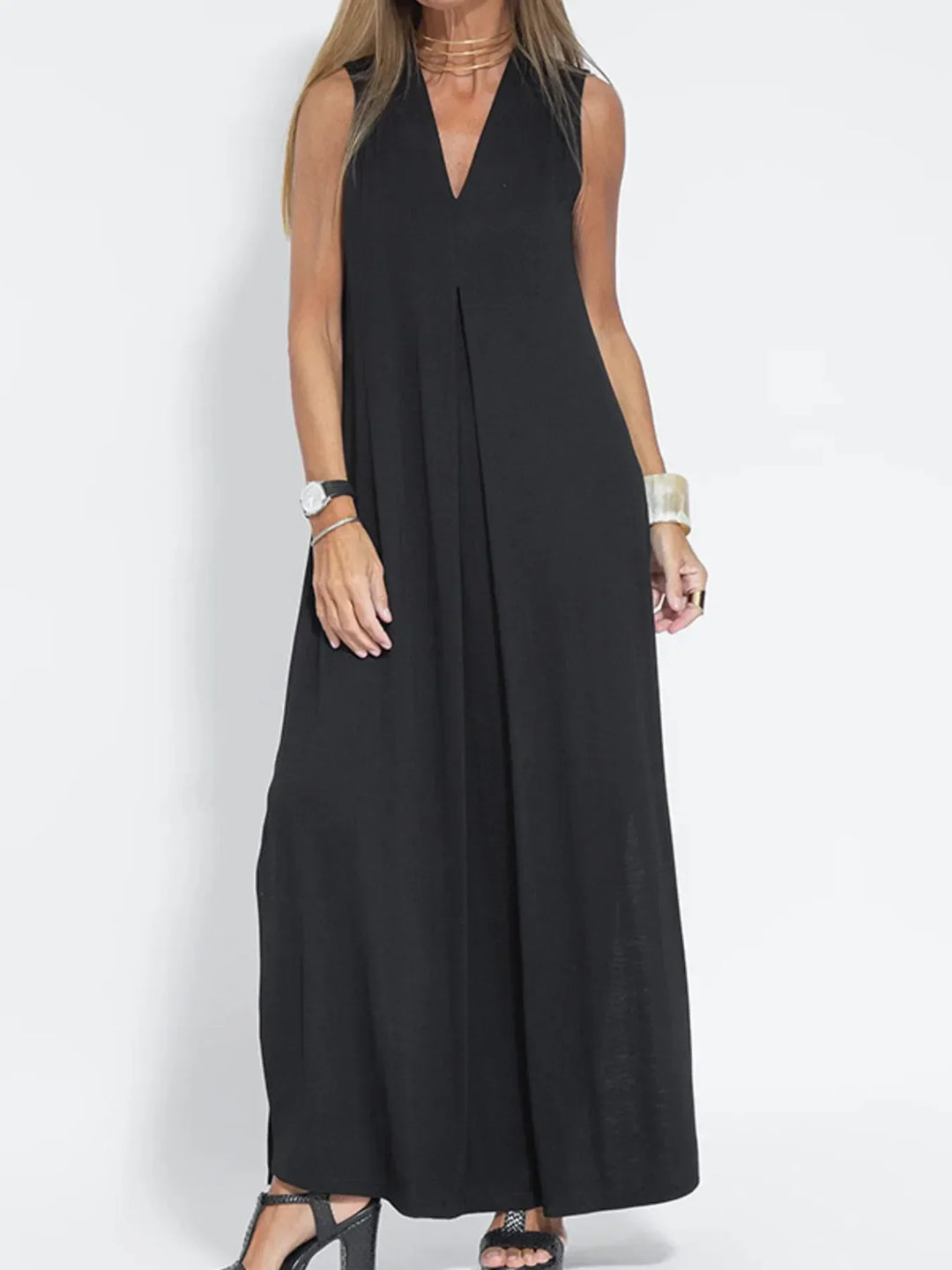 Ariella | Maxikleid mit V-Ausschnitt