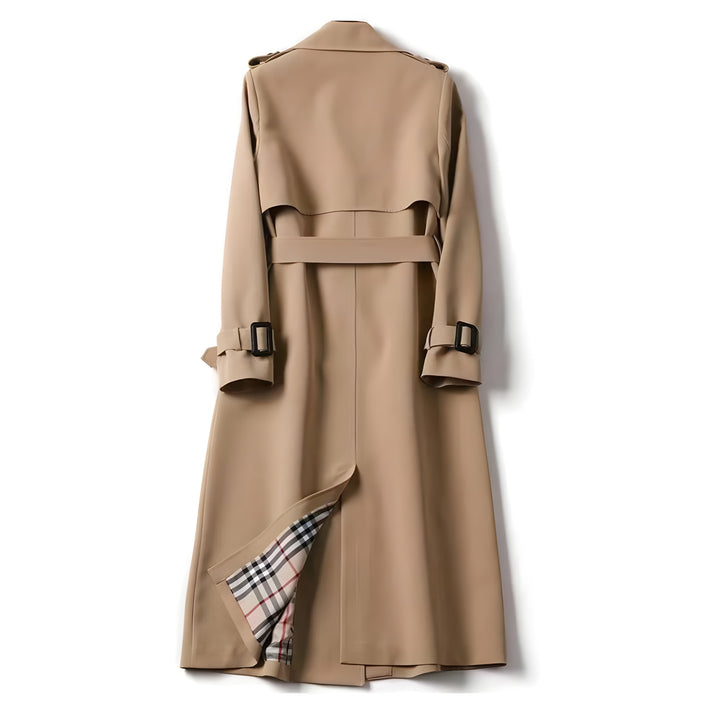 Carmina – Casaco Trench Elegante com Cinto