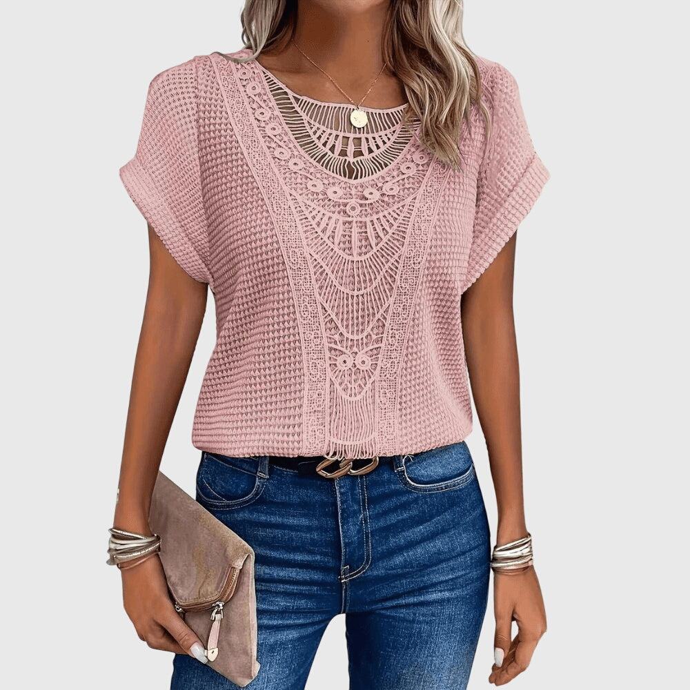 Pearl™ | Blusa elegante estilo Ibiza