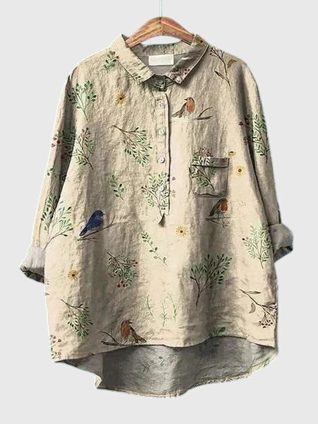 Valeria™ - Bluse med blomsterprint