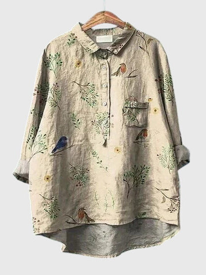 Valeria™ - Bluse med blomsterprint