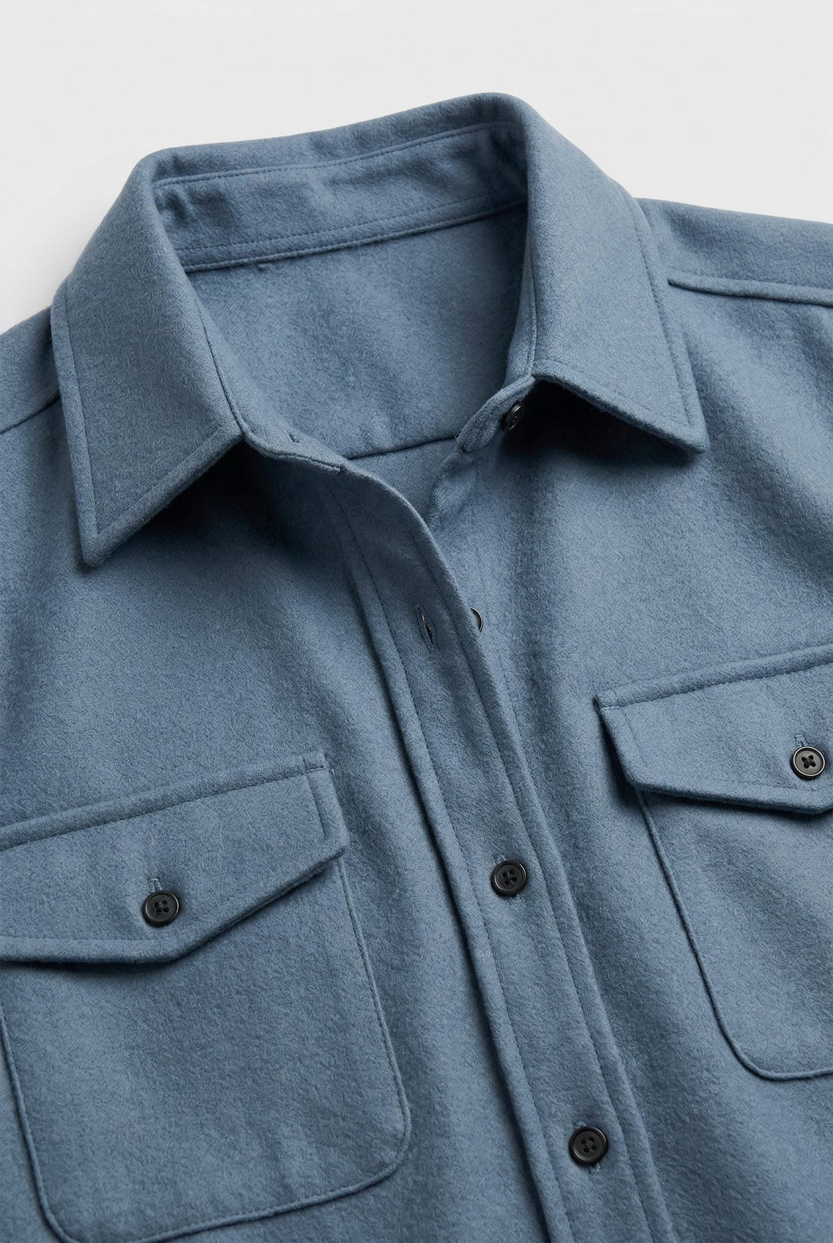 Abel | Men's Button-Up Overshirt with Chest Pockets