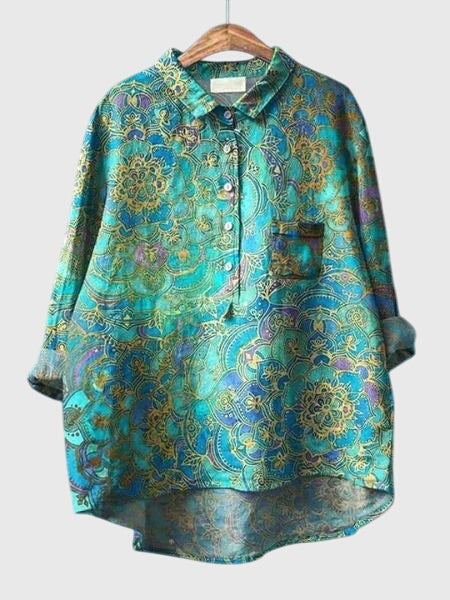 Valeria™ - Bluse med blomsterprint