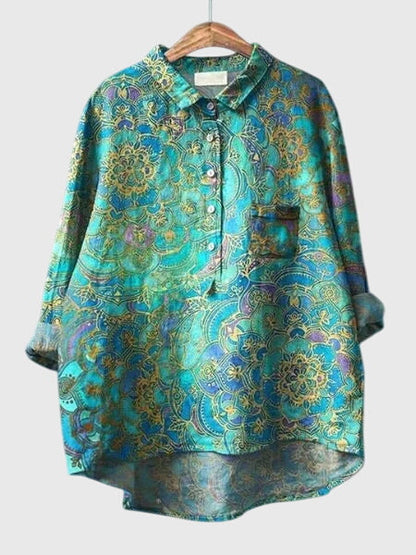 Valeria™ - Bluse med blomsterprint